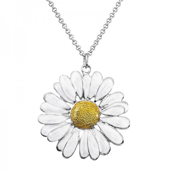 Collier marguerite peinte