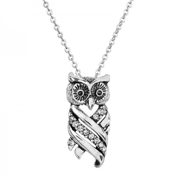 Collier Hibou Jet SWAROVSKI