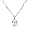 Collier Patte avec Chaton Saphir SWAROVSKI