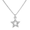 Collier etoile avec chatons en cristal SWAROVSKI