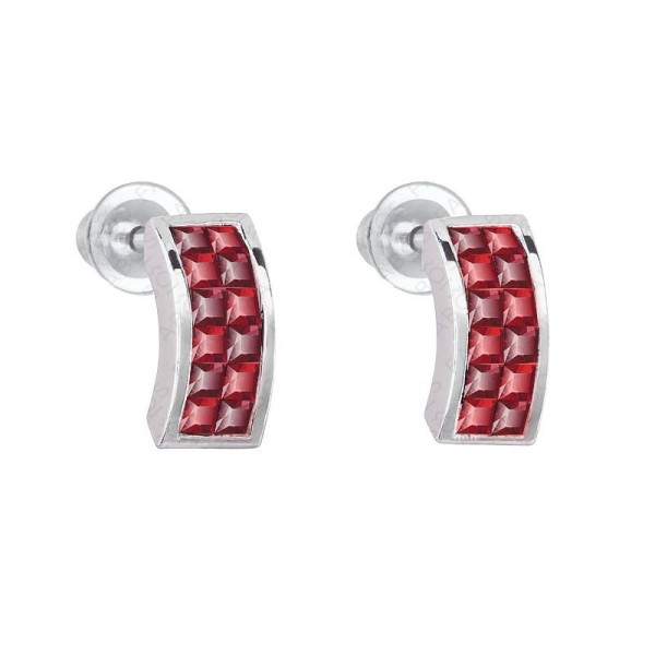 Boucles d'oreilles Amande Siam SWAROVSKI