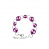 Bracelet Rivoli 1 Fuchsia Cristaux Swarovski