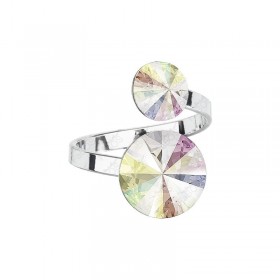 Bague Rivoli 1 Cristal AB SWAROVSKI