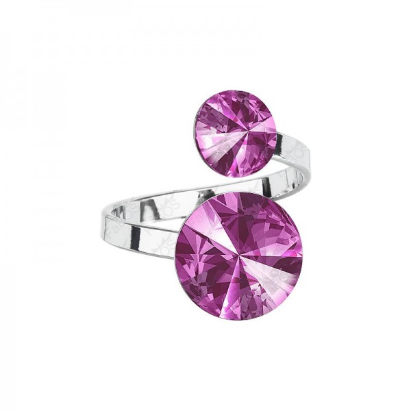 Bague Rivoli 1 Fuchsia Cristal SWAROVSKI