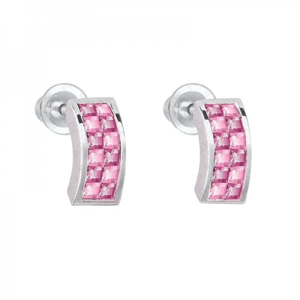 Boucles d'oreilles Amande Rose SWAROVSKI