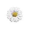 BROCHE MARGUERITE PEINTE