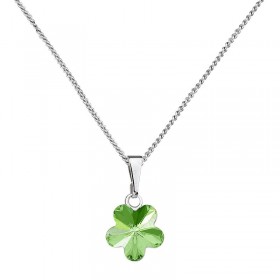 Collier Fleur Peridot