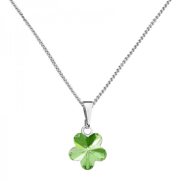 Collier Fleur Peridot