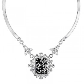 Collier Rocks Jet, Cristal SWAROVSKI