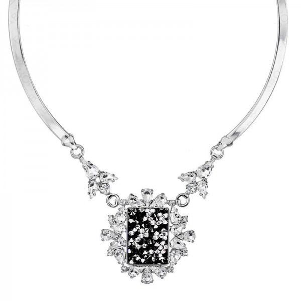 Collier Rocks Jet, Cristal SWAROVSKI