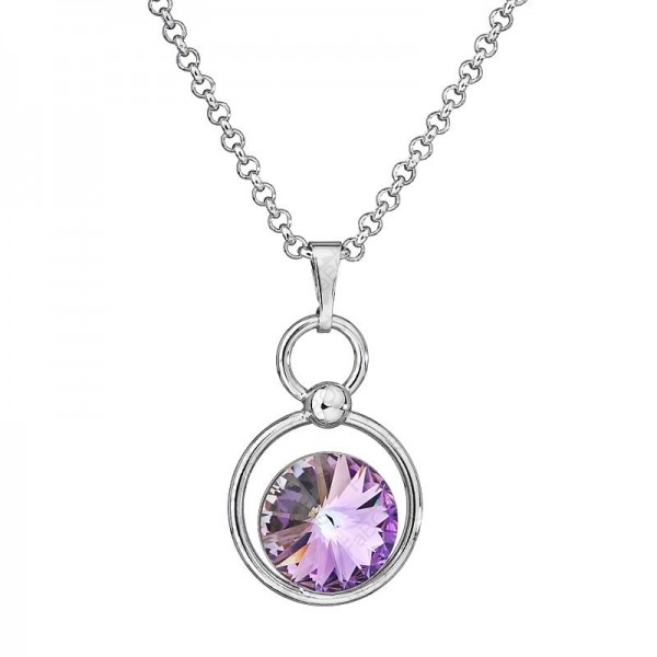 Collier Rivoli dans un Cercle Vitrail Lumineux SWAROVSKI