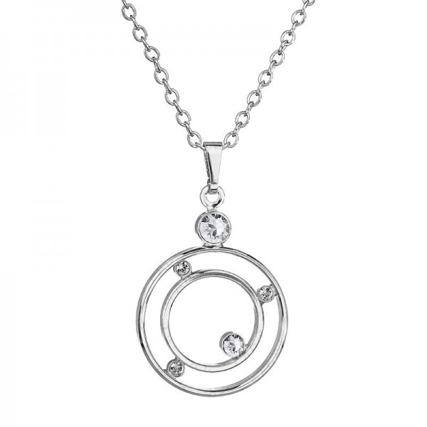 Collier Cercles avec chatons Cristal SWAROVSKI