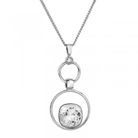 Collier Style Anneaux Rh Crystal SWAROVSKI