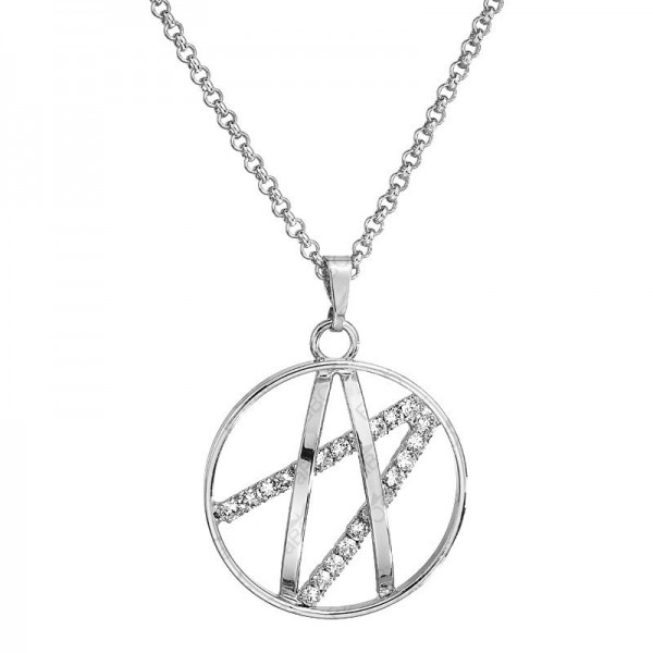 Collier Ornement Rhodium Crystal SWAROVSKI