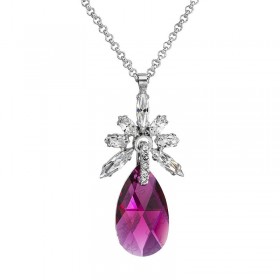 Collier goutte rubis SWAROVSKI