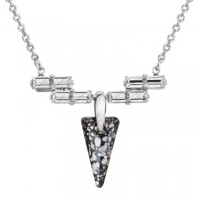 Collier Pierre Pointe Patine Noire SWAROVSKI