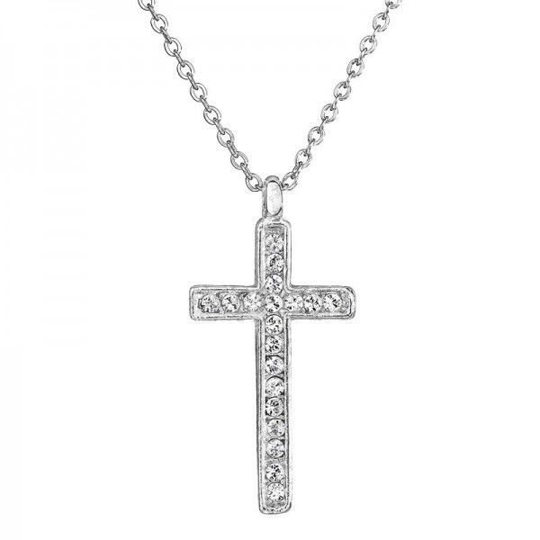 Collier Croix SWAROVSKI Cristal