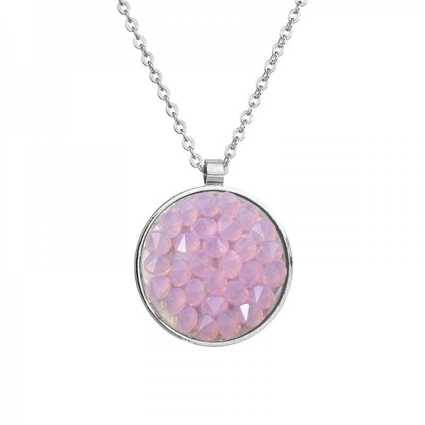 Collier Cristal de roche Opale Rose SWAROVSKI