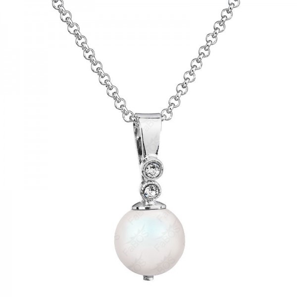 Collier Perles 12mm Blanche SWAROVSKI