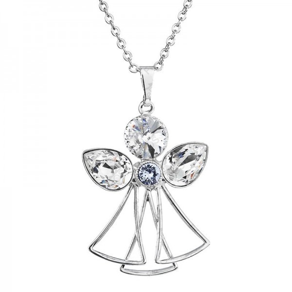 Collier Ange Gardien Cristal