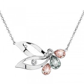 Collier Trois Poires avec Decoupe Vintage Rose SWAROVSKI