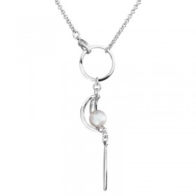 Collier Perle Grise SWAROVSKI dans une cage