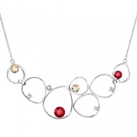 Collier Big Tear avec Chatons Scarlet SWAROVSKI