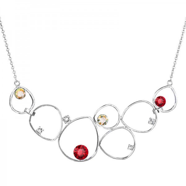 Collier Big Tear avec Chatons Scarlet SWAROVSKI