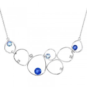 Collier Big Tear avec Chatons Majestic Blue SWAROVSKI