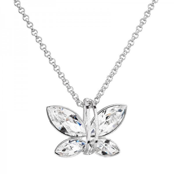 Collier Noeud Papillon SWAROVSKI Cristal