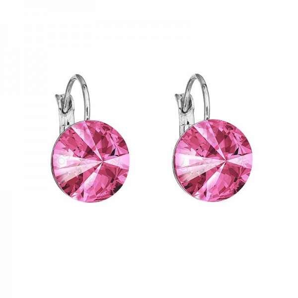 Boucles d'oreilles Rivoli rabat 12 Rose SWAROVSKI