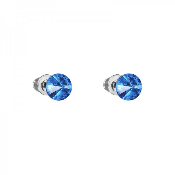 Boucles d'oreilles Chaton 6 Saphir SWAROVSKI
