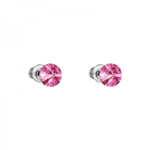 Boucles d'oreilles Chaton 6 rose Rose SWAROVSKI