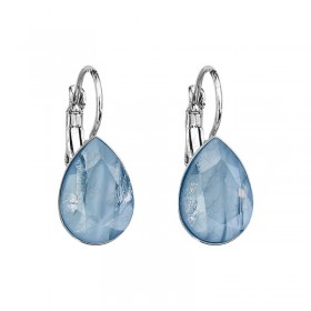 Boucles d'oreilles poire 1 Aqua