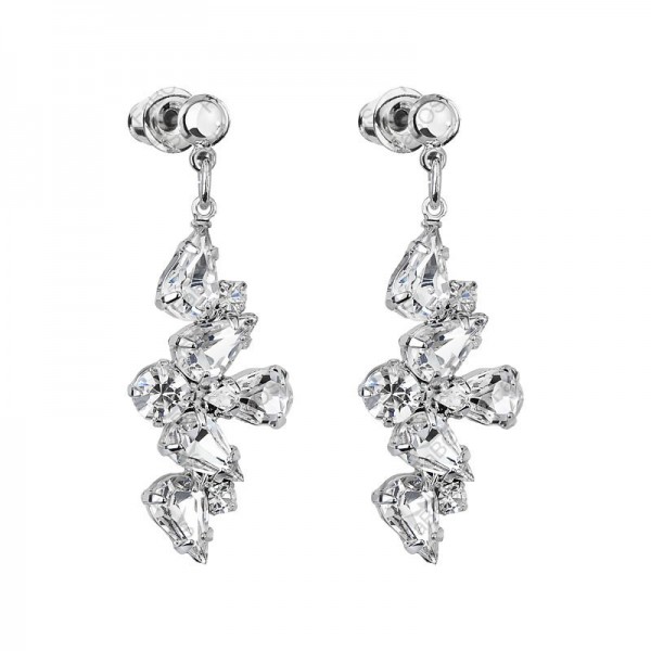 Boucles d'oreilles Oblongues Poires Cristal SWAROVSKI