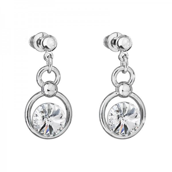 Boucles d'oreilles Rivoli en cercle Cristal SWAROVSKI