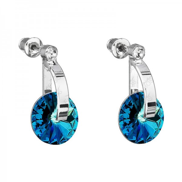 Boucles d'oreilles D-Rivoli Bleu Bermudes SWAROVSKI