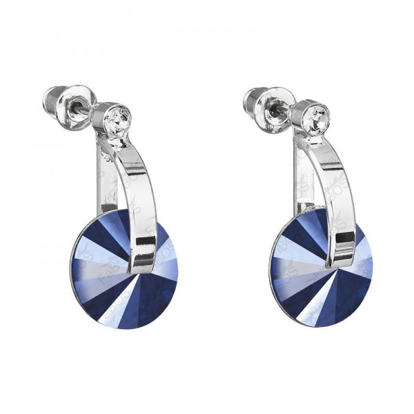 Boucles d'oreilles D-Rivoli Bleu Royal SWAROVSKI