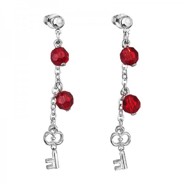 Boucles d'oreilles d'amour a pampilles