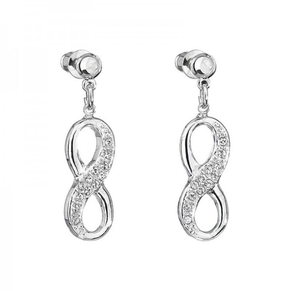 Boucles d'oreilles Infinity Cristal SWAROVSKI