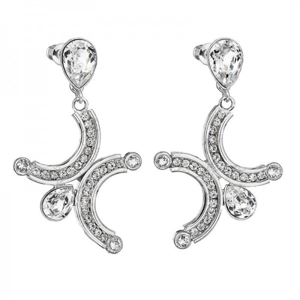 Boucles d'oreilles arc en cristal SWAROVSKI