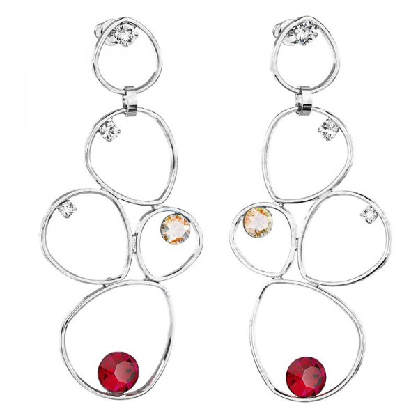 Boucles d'oreilles Grandes gouttes avec chatons Scarlet SWAROVSKI