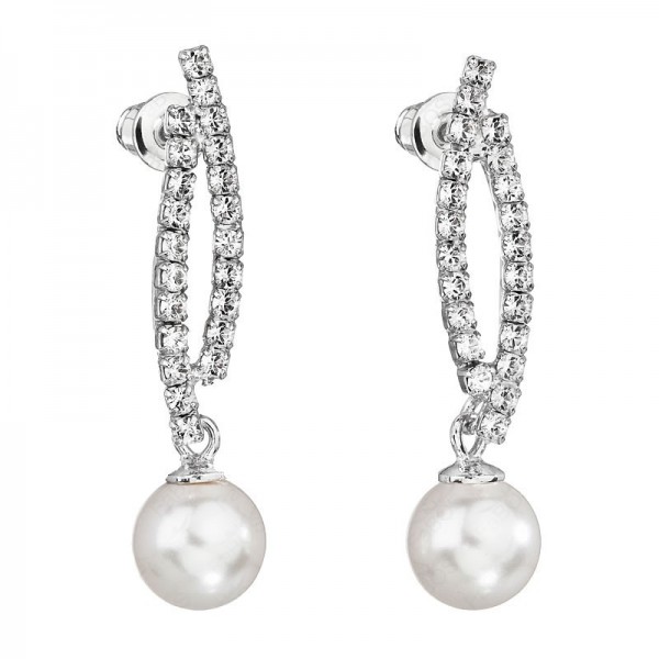 Boucles d'oreilles Perles  Cristaux SWAROVSKI
