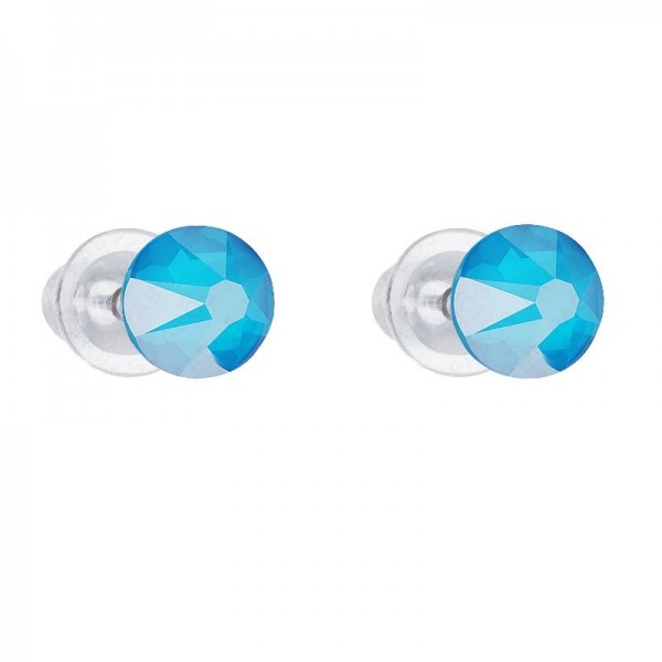 Boucles d'oreilles Chaton 6 Bleu Electrique SWAROVSKI
