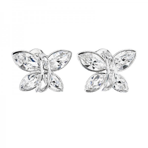 Boucles d'oreilles papillon cristaux SWAROVSKI
