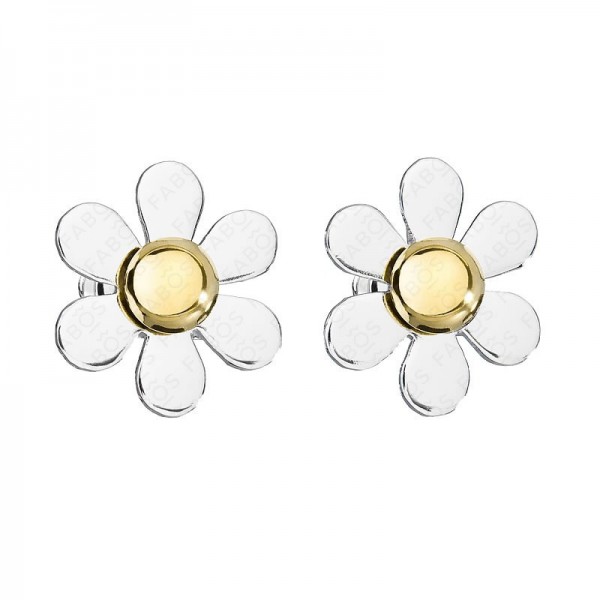 Boucles d'oreilles Summer Flower metal