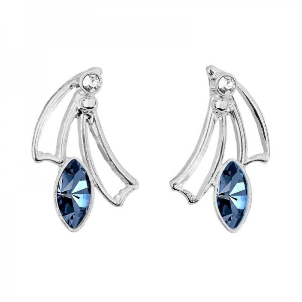 Boucles d'oreilles Gentle Denim Bleu SWAROVSKI