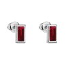Boucles d'oreilles Chest Siam SWAROVSKI
