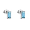 Boucles d'oreilles Chest Aigue Marine SWAROVSKI