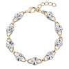 Bracelet Rivoli 8mm plaque or Cristal SWAROVSKI